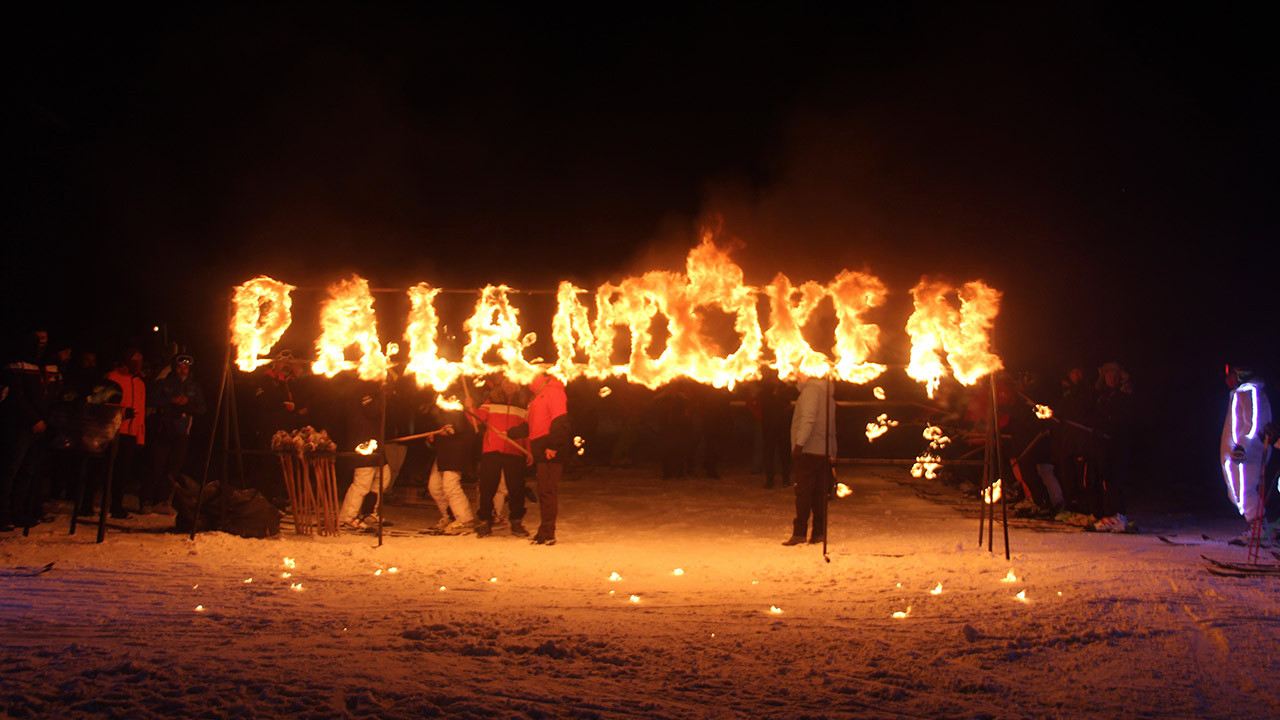 Erzurum Palandöken’de kayak sezonu açıldı
