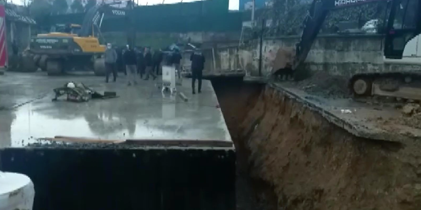 Göçük'ten acı haber! İstinat duvarının altında kalan işçi hayatını kaybetti