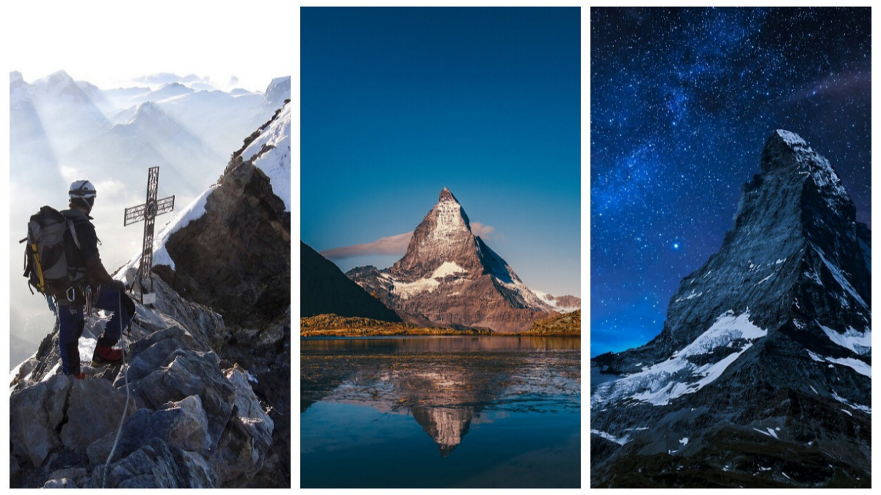 Dünyanın en fazla fotoğraflanan dağı: İsviçre’nin ünlü Matterhorn Dağı