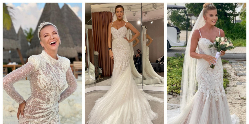 Sezer Dermenci ile Maldivler'de evlenen Ivana Sert düğün fotoğraflarını paylaştı