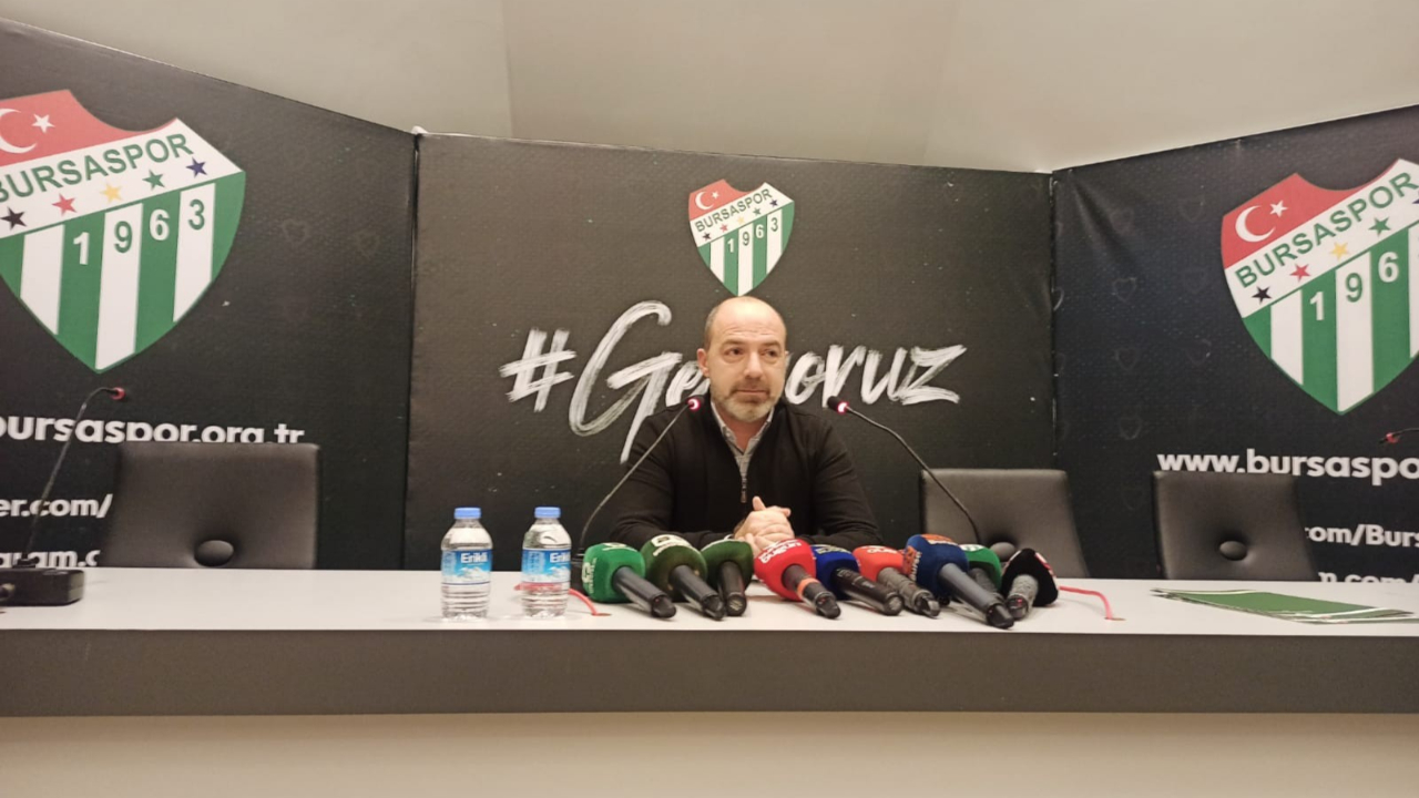Bursaspor Sportif Direktörü Deniz Kolgu, teknik direktör Yücel İldiz ile prensipte anlaşmaya vardıklarını açıkladı