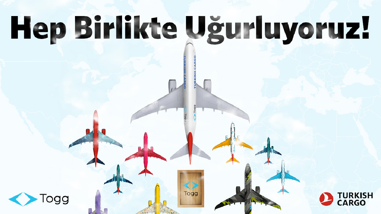 Yerli otomobil TOGG, Las Vegas'a dijital konvoyla uğurlandı!
