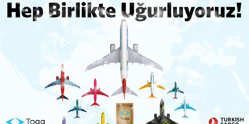 Yerli otomobil TOGG, Las Vegas'a dijital konvoyla uğurlandı!