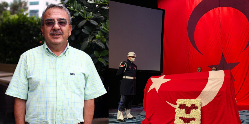 Hayatını kaybeden Sezai Aydın için tören düzenlendi