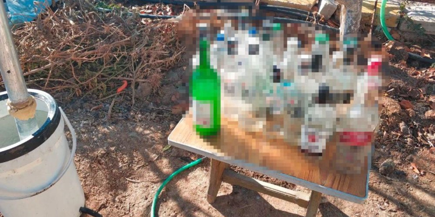 Sahte içkiyle mücadele sürüyor! Antalya'da 3 ilçeye eş zamanlı baskın kamerada