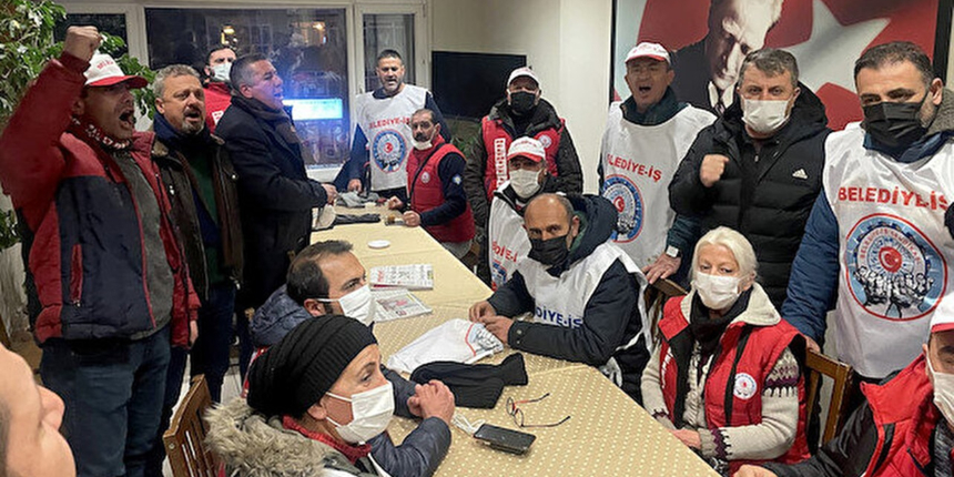 CHP'li Bakırköy Belediyesi'nin işçileri grevde: Yalanlarınız karnımızı doyurmuyor