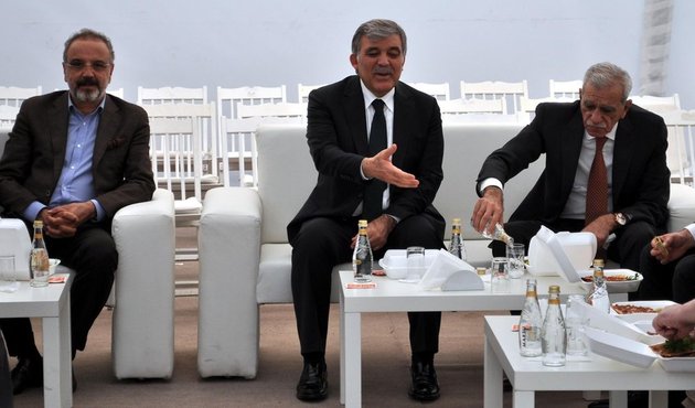 Ahmet Türk ve Sırrı Sakık'tan Abdullah Gül'e ziyaret