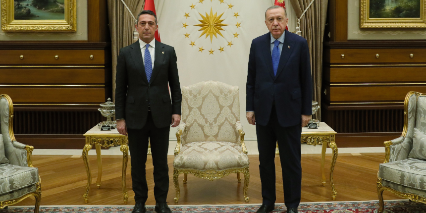 Cumhurbaşkanı Erdoğan, Fenerbahçe Spor Kulübü Başkanı Koç'u kabul etti