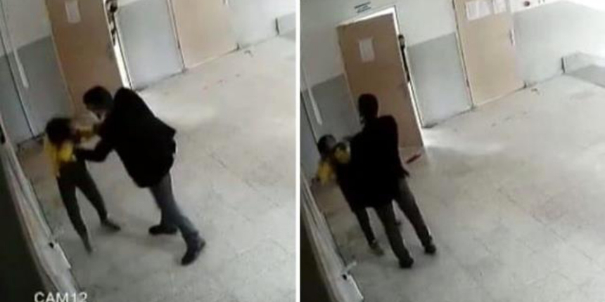 Öğrencisini dakikalar boyunca yumruklayan vicdansız öğretmene kamu davası açıldı!