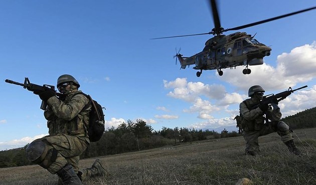 Güvenlik güçleri 16 kişilik PKK'lı grubun çevresini sardı