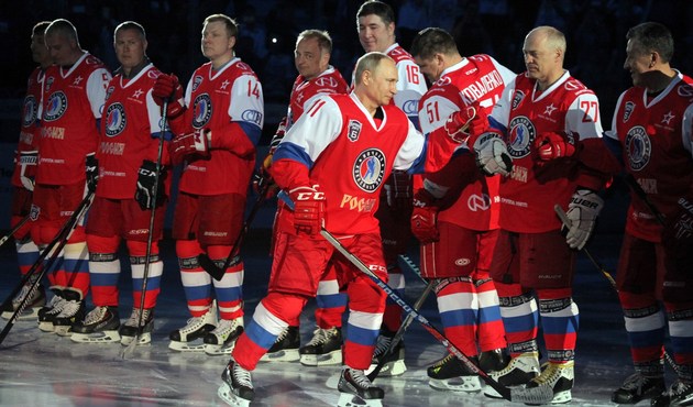 Putin'den hokey şov!