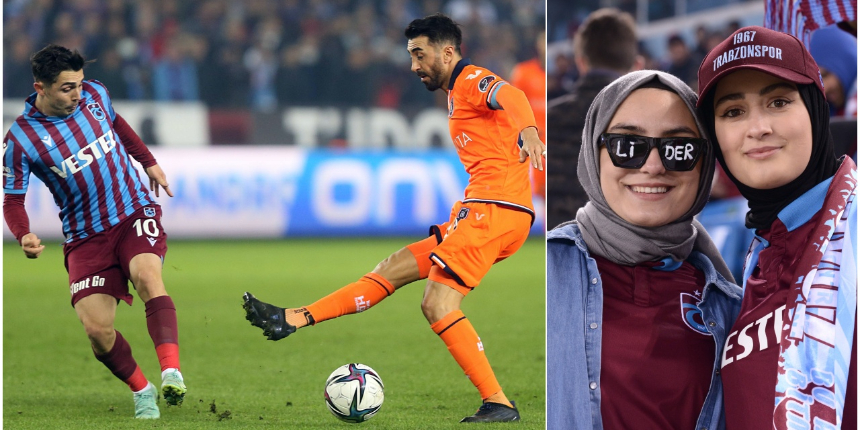 Trabzonspor bu kez direklere takıldı... Bordo-Mavililer Başakşehir maçında Süper Lig tarihine geçti