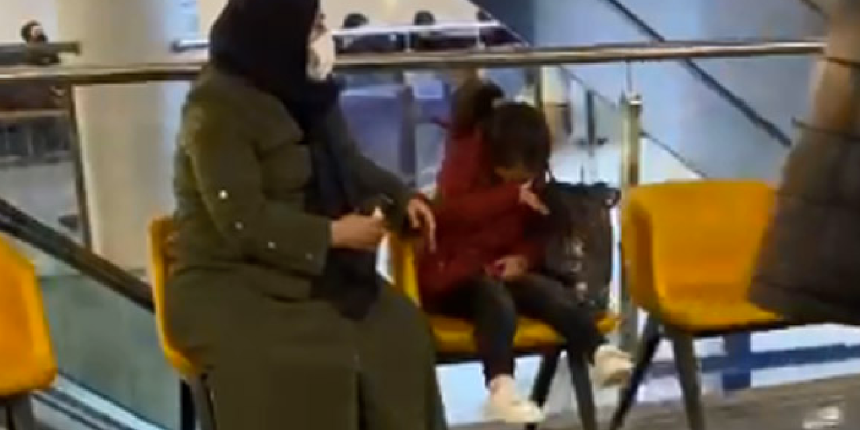 Poliklinikte 5 yaşındaki çocuğun dizine vurup, tokat attı!