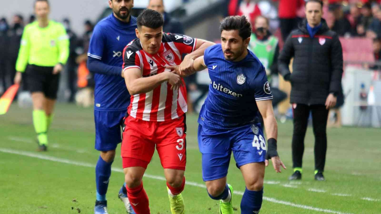 Galibiyet hasreti 3 maça çıkan Samsunspor, ligin ilk yarısını 27 puanla 7. sırada tamamladı