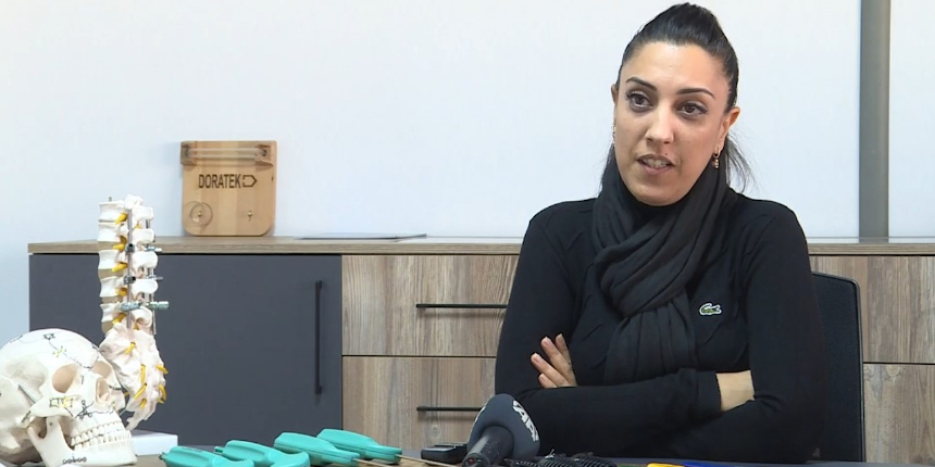 OSTİM'de faaliyet gösteren vücut implantları üreticisi firma, 45 ülkeye ihracat yapıyor