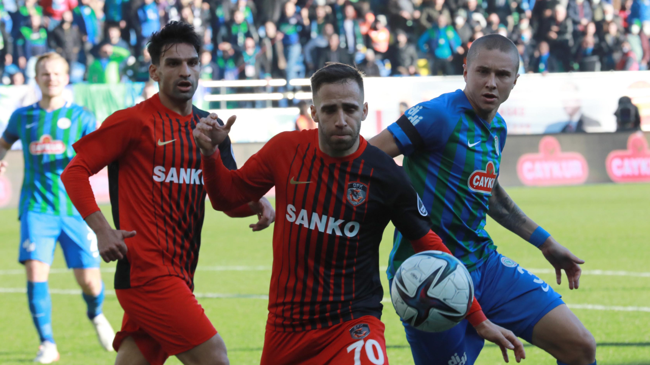 Gaziantep FK, Rize'de şeytanın bacağını kırdı... Kırmızı-Siyahlılar'dan sezonun ilk deplasman galibiyeti