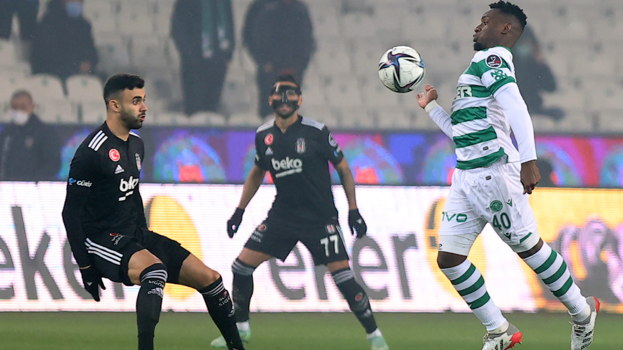 Konyaspor 90'da güldü! Beşiktaş'ın yeni hocası Önder Karaveli'yle ilk yenilgisi