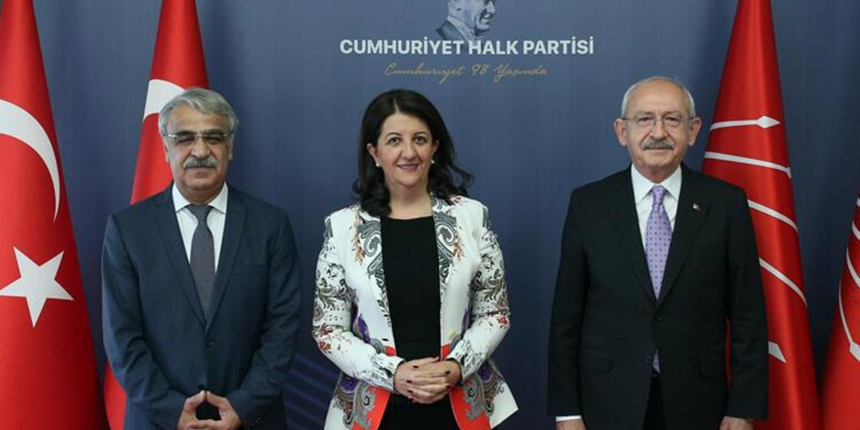 Kılıçdaroğlu, HDP'li Buldan ve Sancar ile görüştü