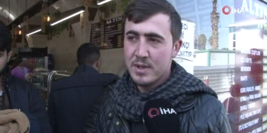 Şanlıurfa'da esnaf stokçulara tepki gösterdi