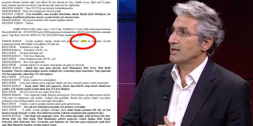 Nedim Şener: İBB’nin yüzlerce yardım kartı PKK’lı teröristlerin ailelerine dağıtıldı