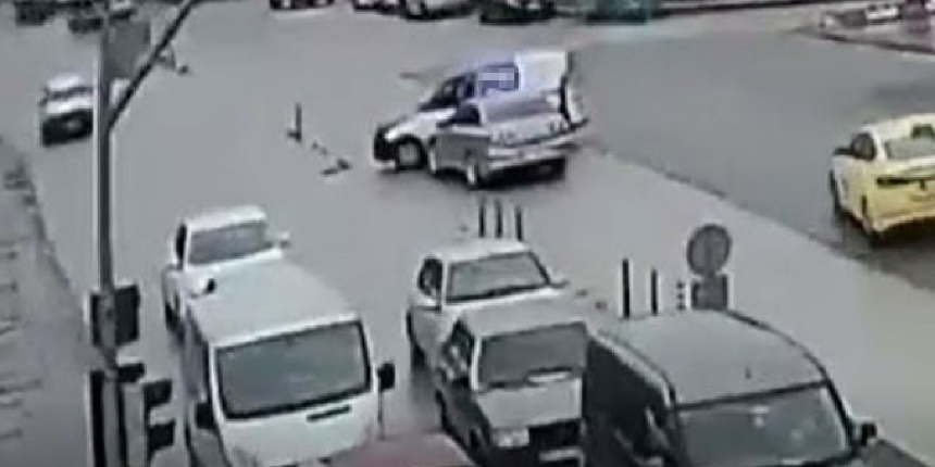 Bir haftada 21 kaza! O anlar kamerada!