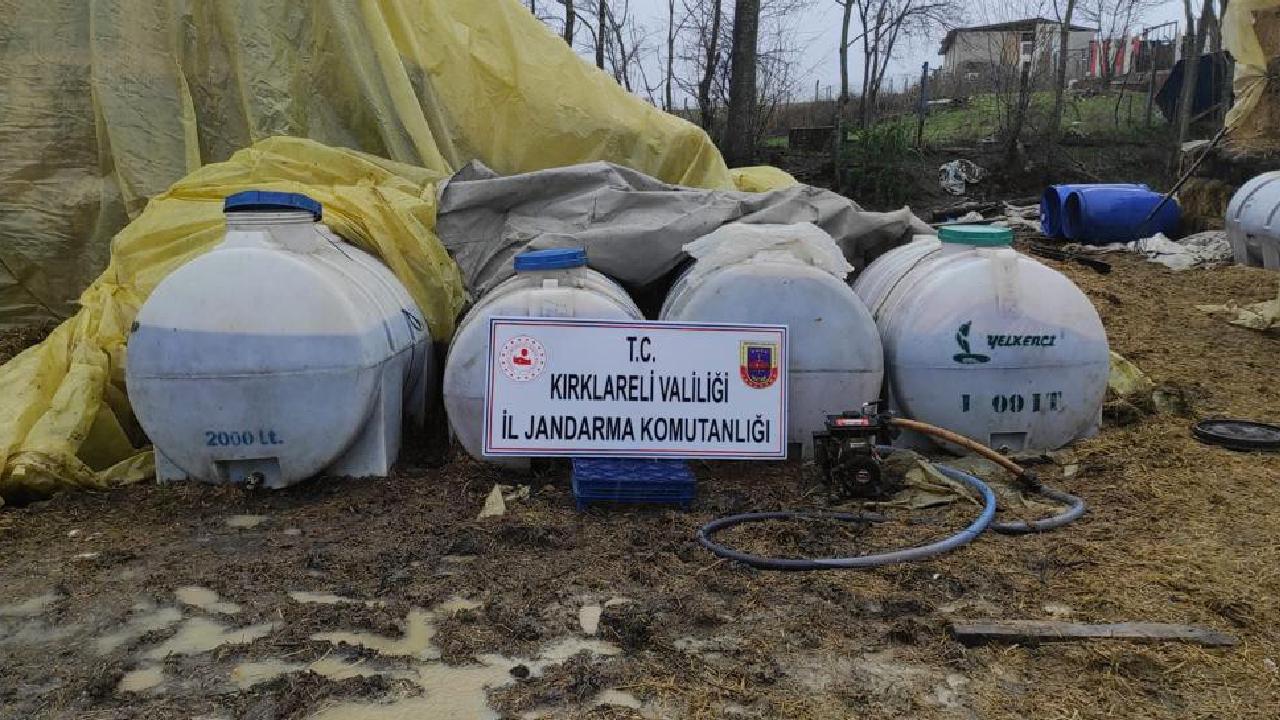 Yılbaşı öncesi büyük darbe! 20 ton sahte alkol ele geçirildi