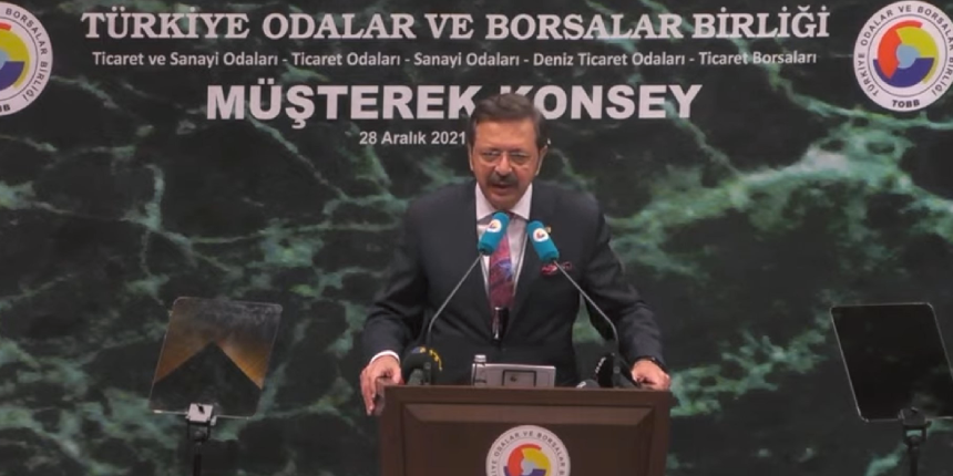 TOBB Başkanı bu kez yüzde 35 kredi faizi uygulayan bankalara çağrıda bulundu