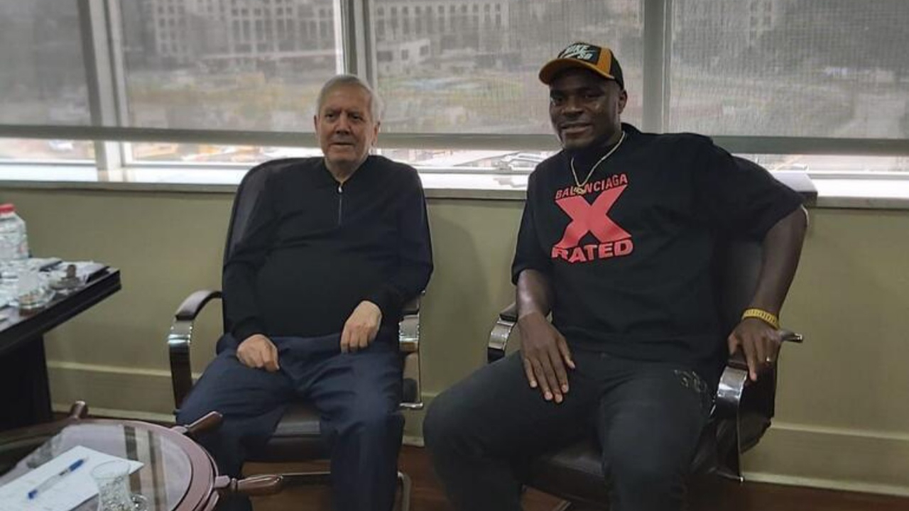 Aziz Yıldırım & Emmanuel Emenike buluşması