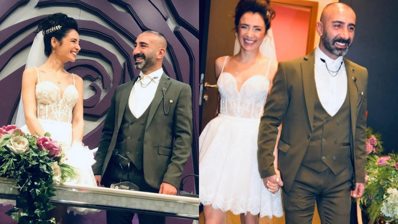 ÇGHB oyuncusu Metin Yıldız meslektaşı Ceylan Yılmaz ile evlendi