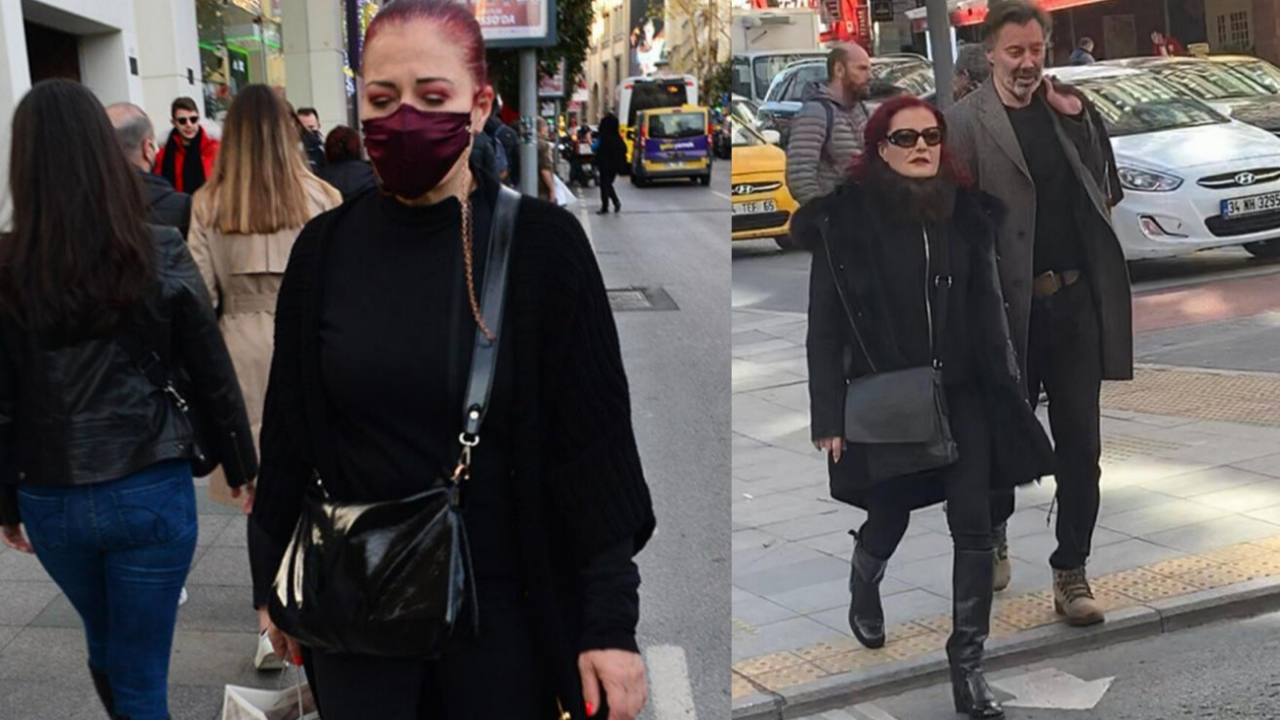 Candan Erçetin ve sevgilisi Hakan Karahan'ın gergin halleri