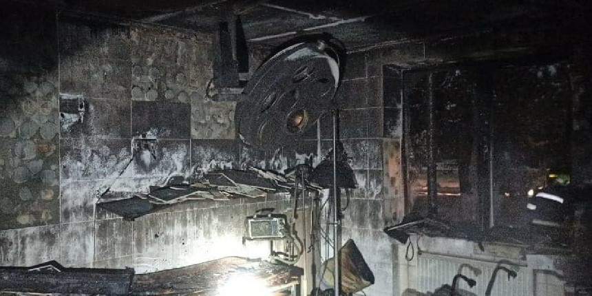 Ukrayna’da hastanenin Covid-19 bölümünde yangın: 3 ölü, 3 yaralı