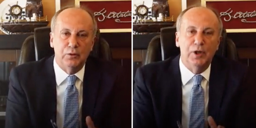 Muharrem İnce'den yeni yıl mesajı: Sokakta bulduğu parayı sahibine teslim edenlere güveniyorum!