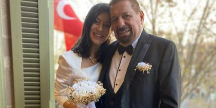 72 yaşındaki Erman Toroğlu, genç sevgilisiyle evlendi!