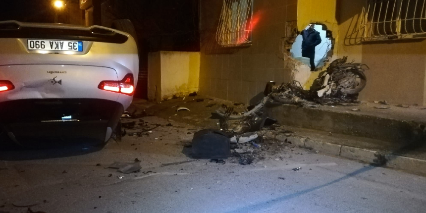 Kovaladığı motosiklet hırsızına otomobille çarptı: 1 ölü, 2 yaralı