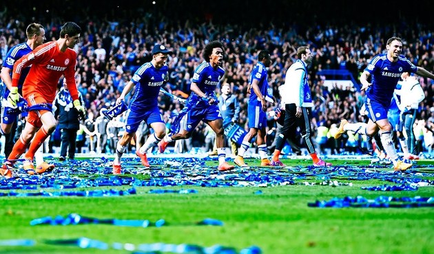 Premier Lig'de şampiyonun adı Chelsea...
