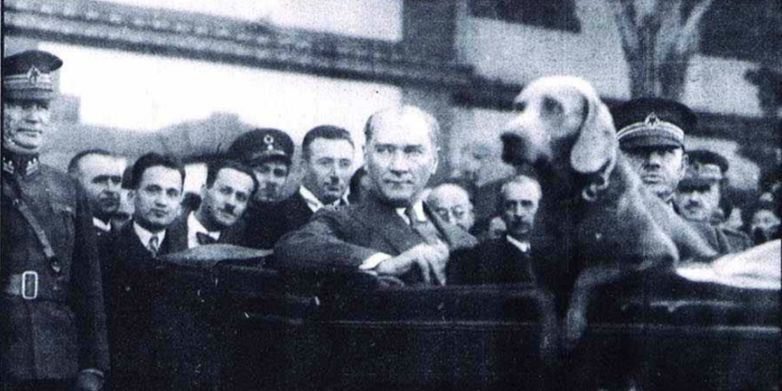 Köpeği, Atatürk’ün elini ısırmıştı