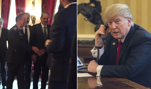 Türk heyetinin ABD ziyareti ve Trump'la sürpriz görüşmenin perde arkası...
