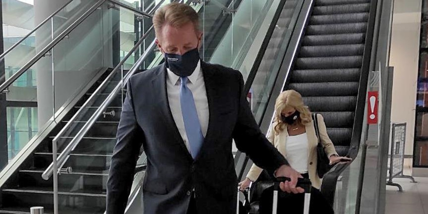 ABD'nin yeni büyükelçisi Jeff Flake, Türkiye'ye geldi