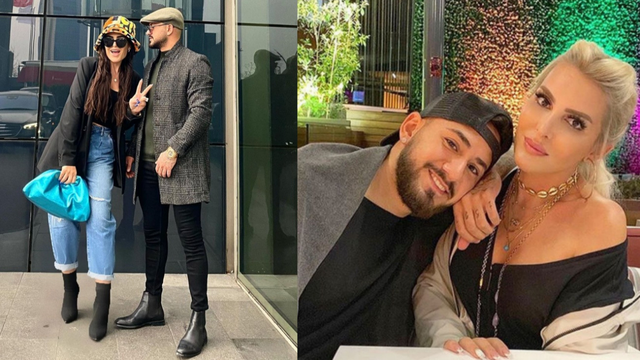 İlişkilerine bir şans daha veren Selin Ciğerci ile Gökhan Çıra'dan aşk pozu