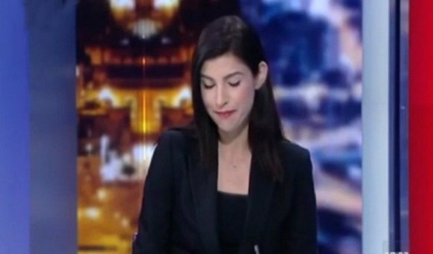 İsrailli spiker kötü haberi canlı yayında öğrendi... Şok oldu! / VİDEO
