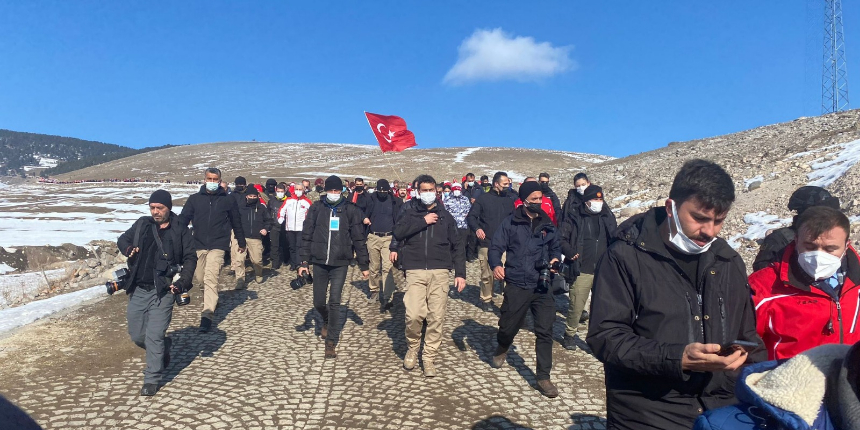 Şehadetlerinin 107. yılında Sarıkamış şehitlerimiz için yürüyoruz!