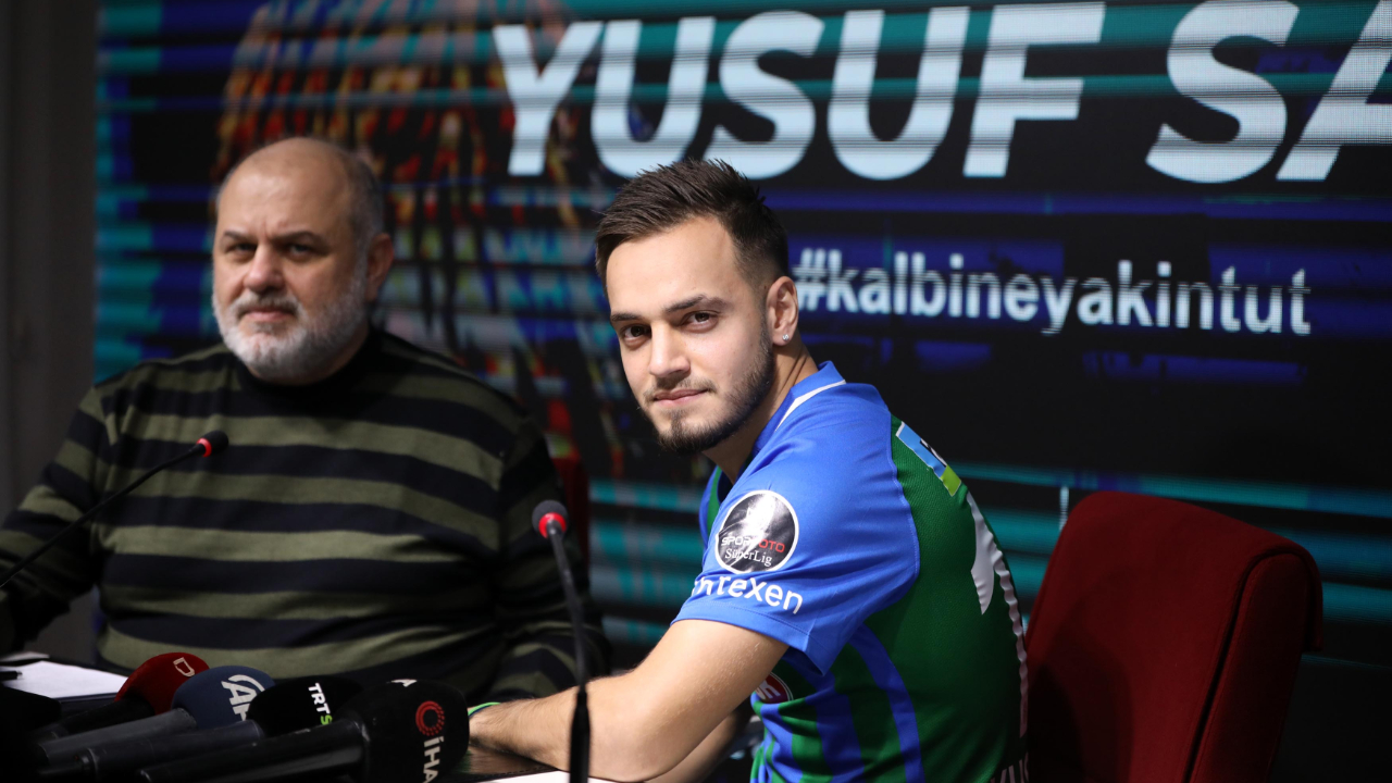 Trabzonspor Yusuf Sarı'nın sözleşmesini feshetti. 23 yaşındaki futbolcu Çaykur Rizespor'da