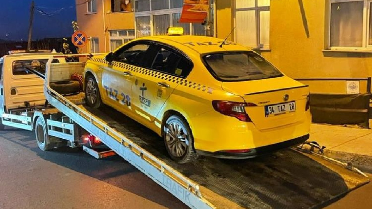 Beyzbol sopasıyla terör estiren taksi şoförüne unutulmaz ceza!