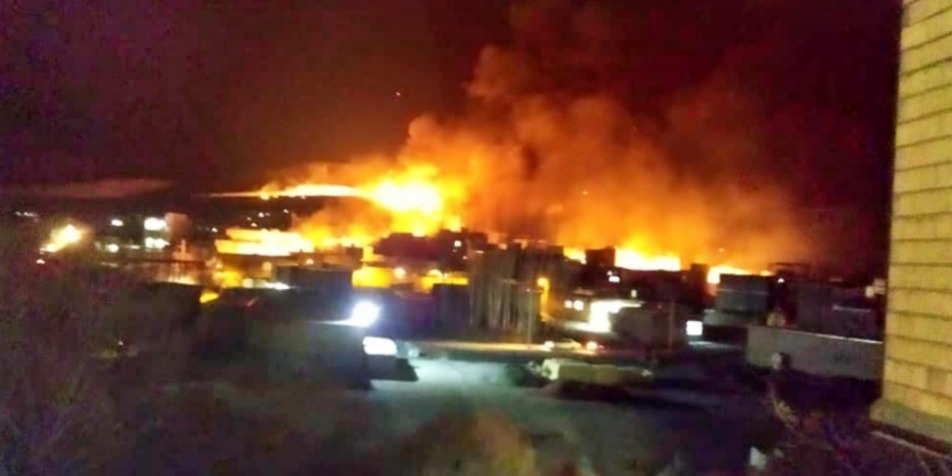 Şehrin doğal gaz hattı alev alev yanıyor: Ölü ve yaralılar var!
