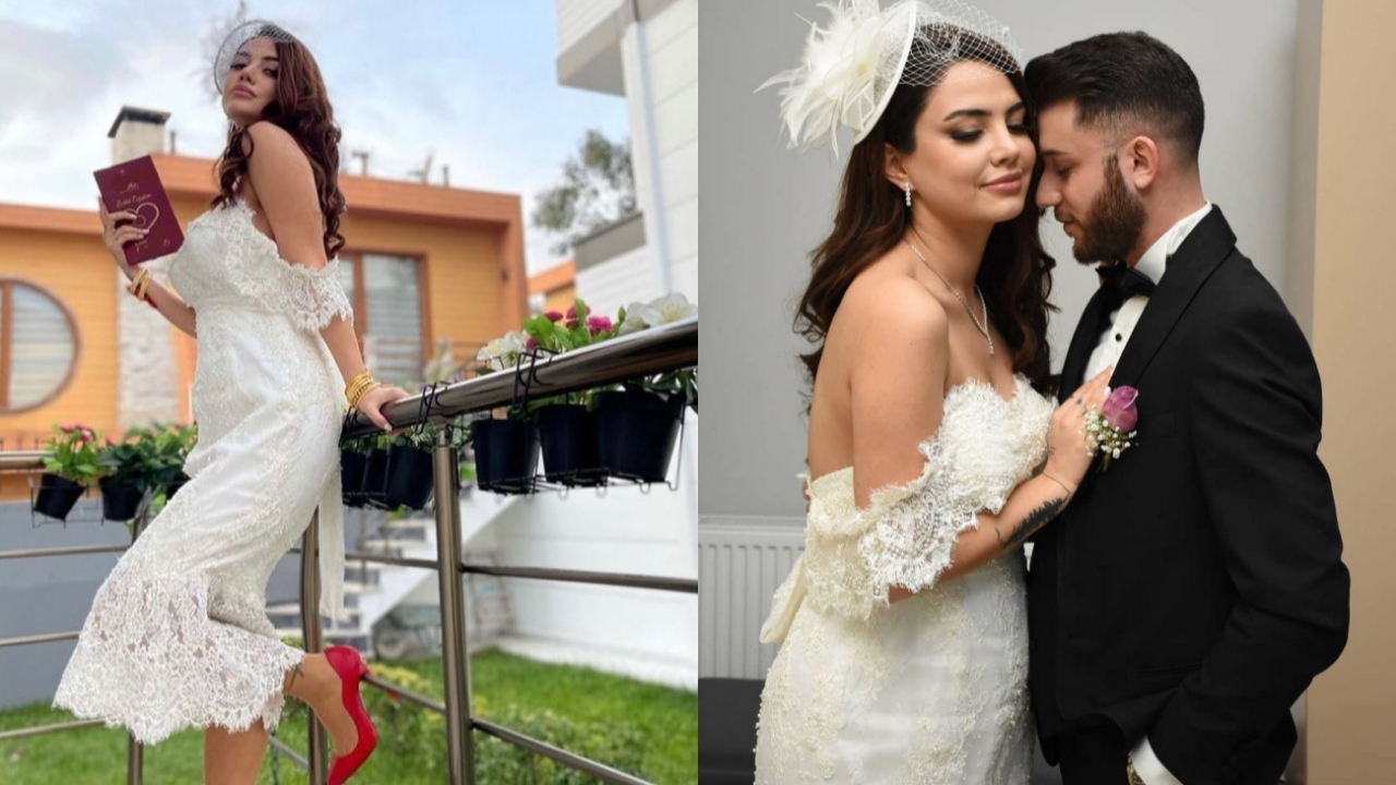 İlk bebeğine hamile olan Ece Ronay nikah yaptı! Sevgilisi Mehmet Bilir ile evlendi