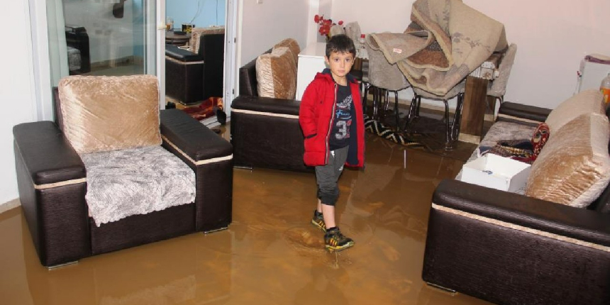 Bodrum’da sel faciası! Evleri su bastı, sokak hayvanları boğuldu