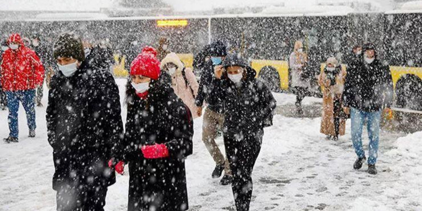 İstanbullular eldivenleri bereleri hazırlayın: Yarın kar geliyor! 36 saat sürecek!