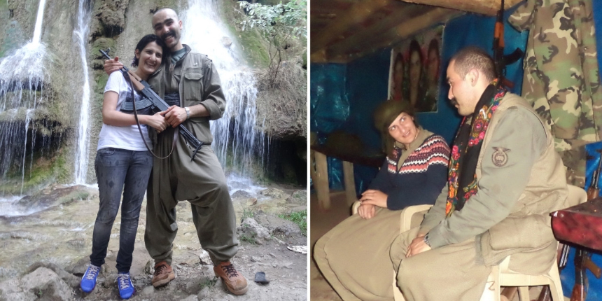 HDP'li Semra Güzel'in 'Sözlüm' dediği teröristin elinde şehit kanı var: 2 asker ve bir korucuyu şehit etmiş!