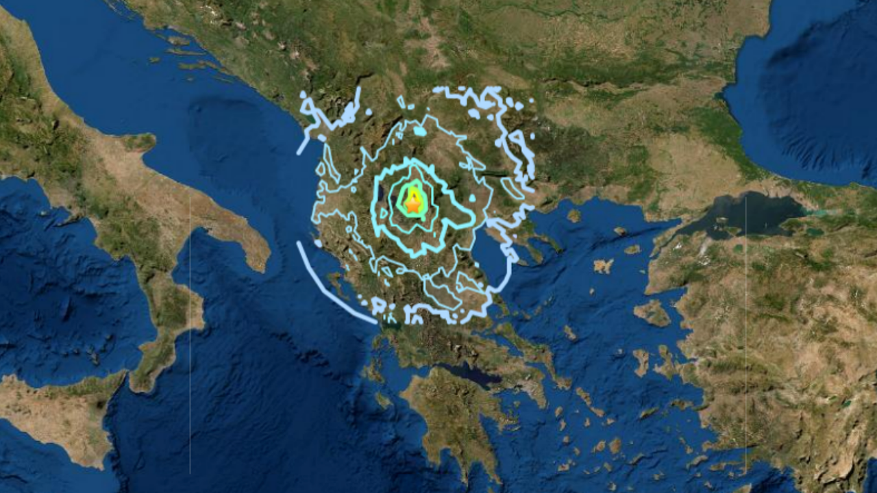 Balkanlar çatır çatır kırılıyor: Makedonya'da yine deprem oldu!