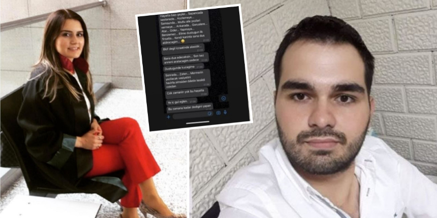 Avukat Dilara Yıldız cinayetinde kan donduran mesaj detayı: Kendi kanınla duş aldıracağım sana!